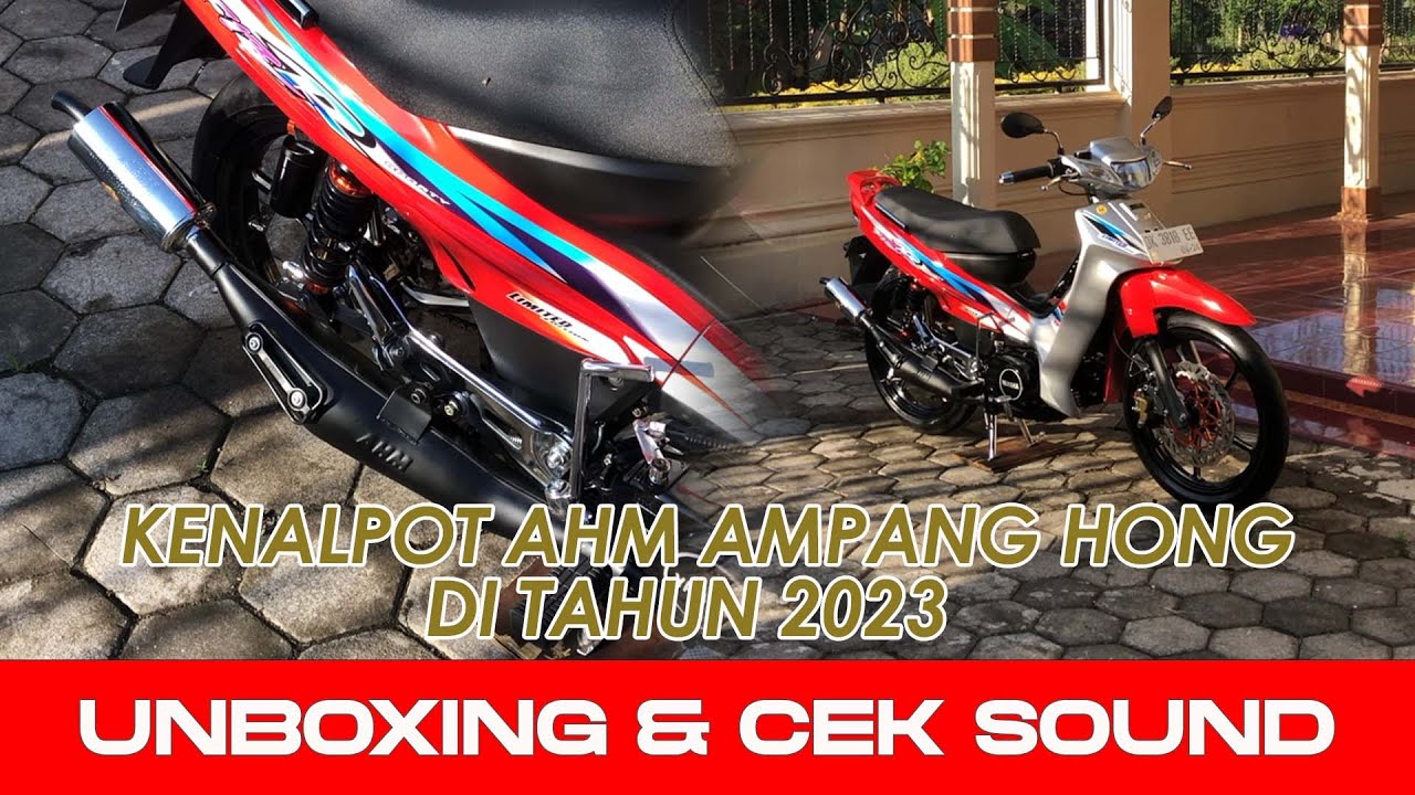 Ternyata masih ada kenalpot AHM Ampang Hong buat Fiz-R Di tahun 2023 | Di harga 700rb an aja bolo