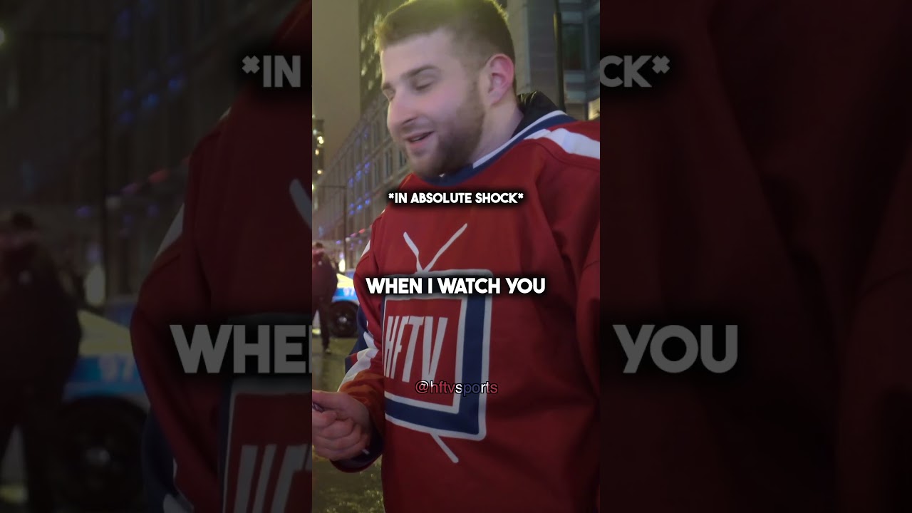 Habs fan from Texas speaks French 🤯