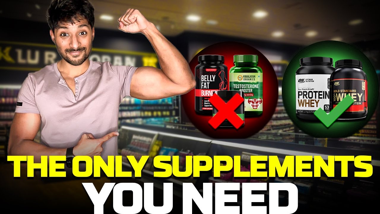 The Only 3 Supplements Needed to Build Muscle | Indian Fitness 🇮🇳