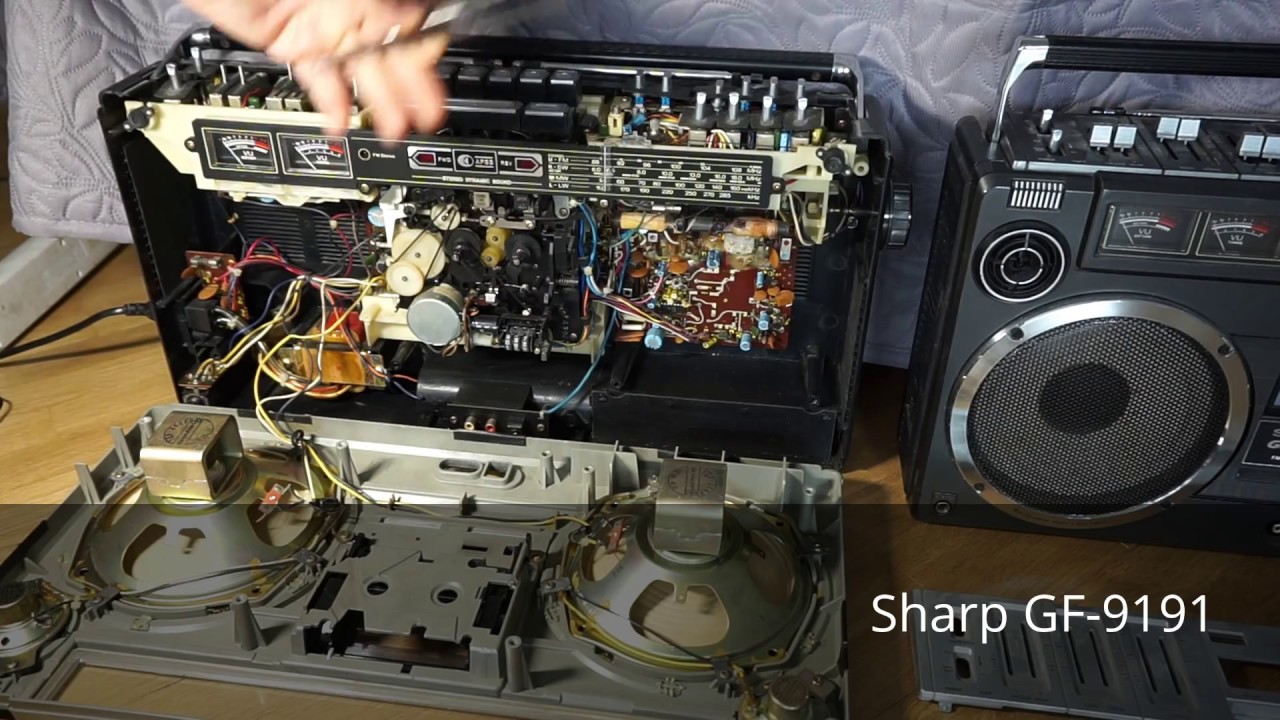 Sharp GF-9191. Замена прижимного ролика.