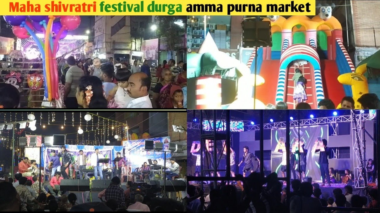 Maha shivratri festival durga amma temple purna market || Visakhapatnam || Arshad farooqui 