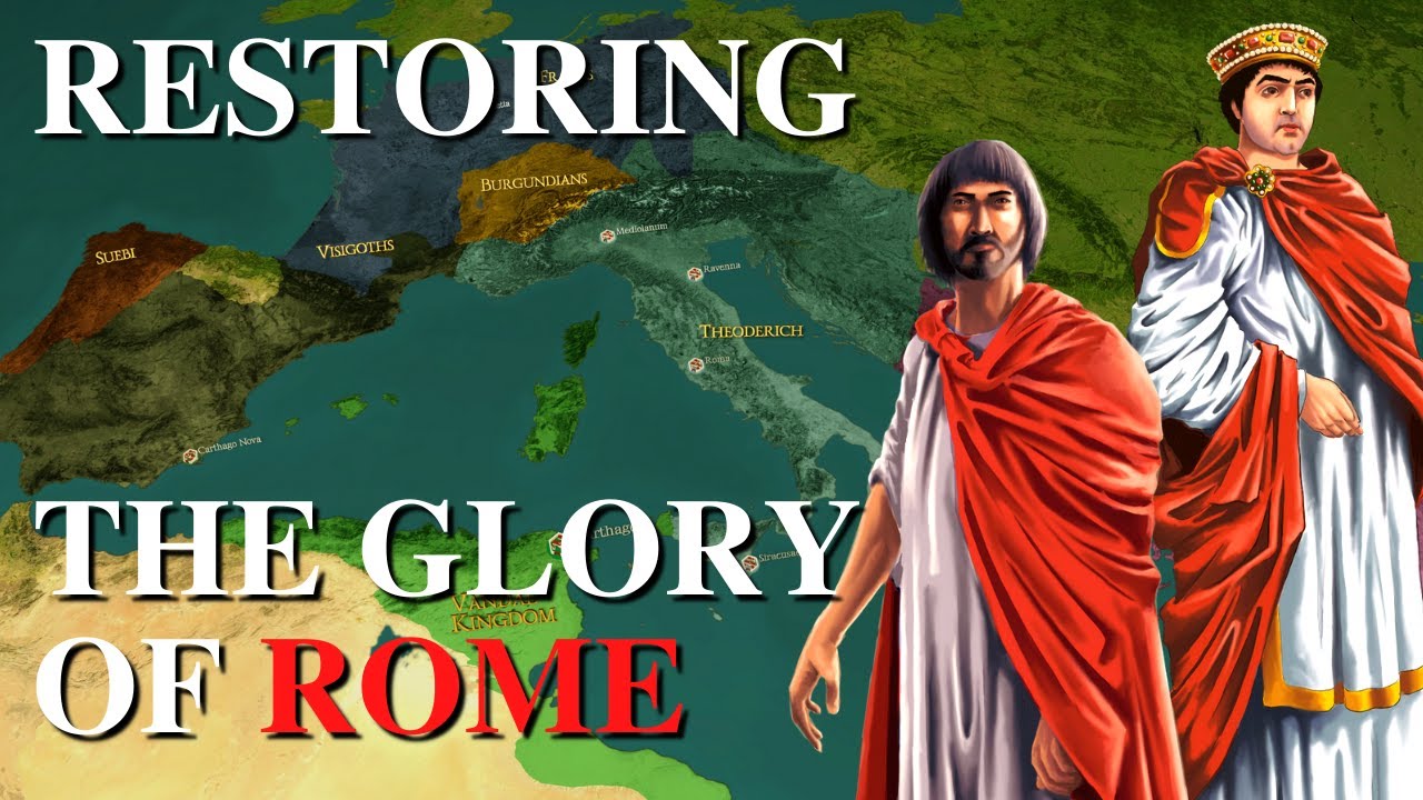 Юстиниан и Велизарий возвращают утраченную Западную Римскую империю [Война с вандалами]