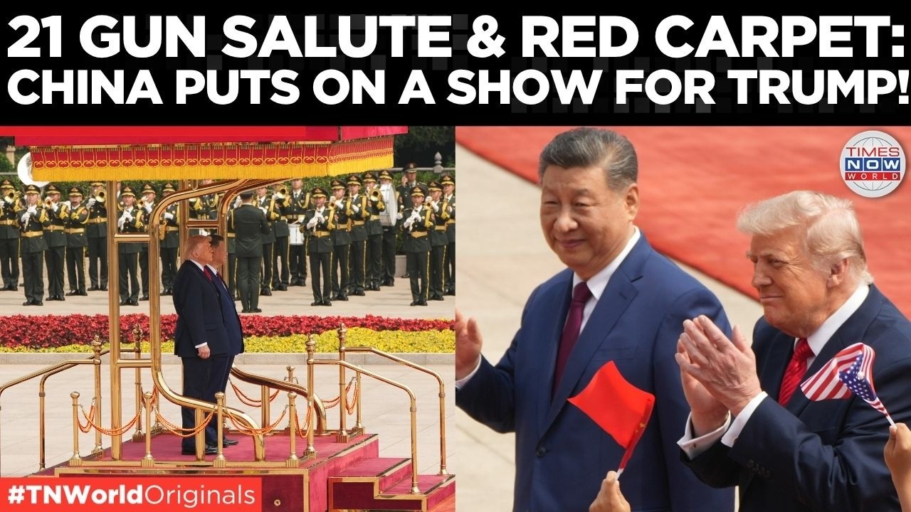 STATE HONORS: China Welcomes Donald Trump with 21-Gun Salute and Parade