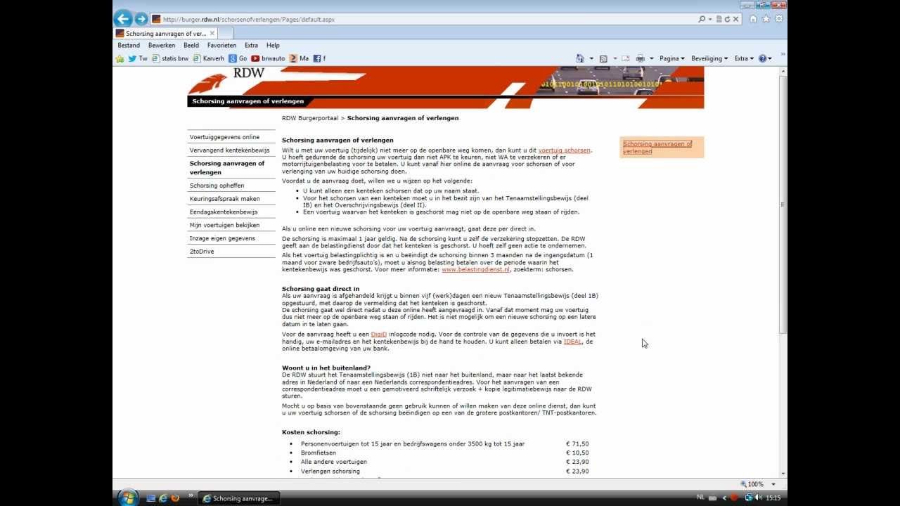 Een Auto Schorsen. Hoe Doe Je Dat Online?