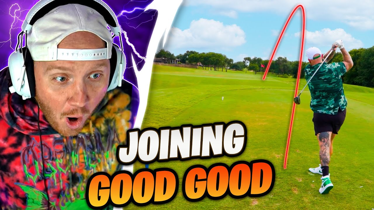 GOOD GOOD X TIMTHETATMAN GOLF HIGHLIGHTS! (REACTION)