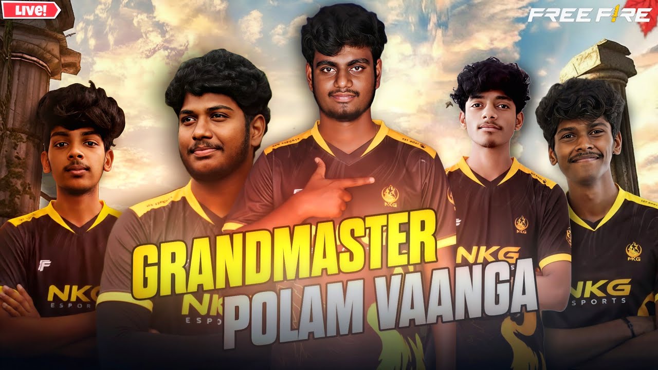 தமிழ் - 🔥GRANDMASTER POINT PUSHING (DAY-6) 🔥||Garena- Free Fire#tamil