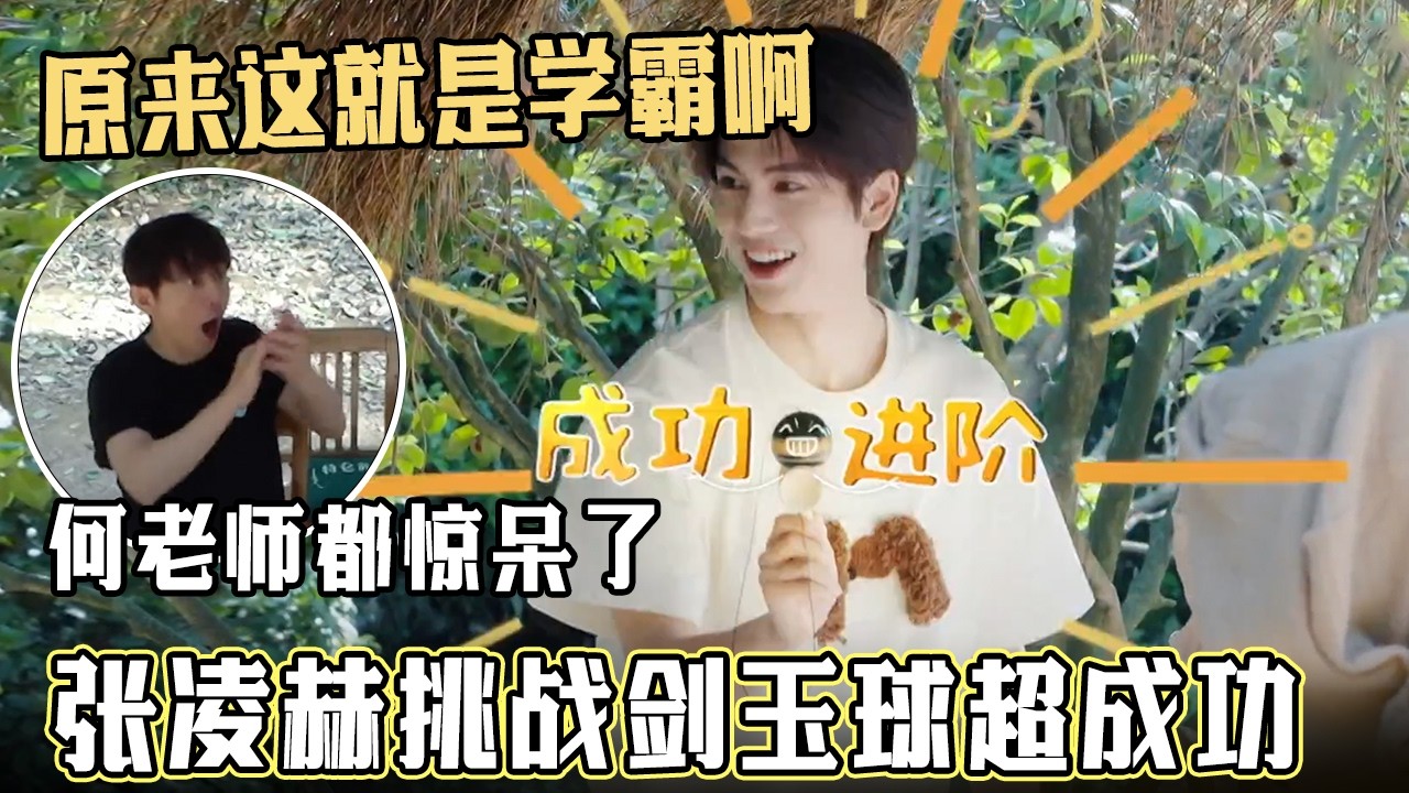 千万别让张凌赫上综艺,三言两语气得何炅直跺脚，周迅给笑到飙泪#综艺 #向往的生活#张凌赫
