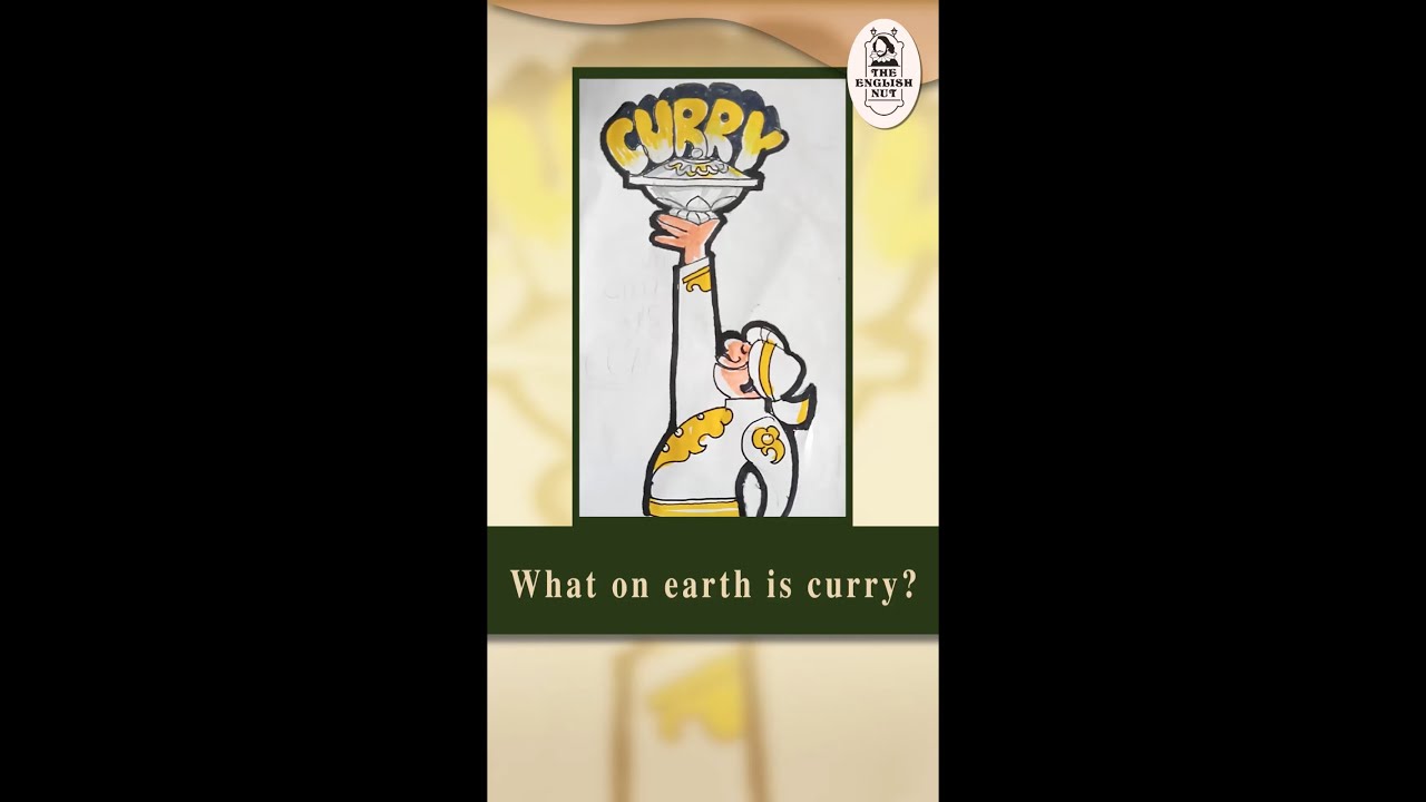 Who cooked up the English word 'curry'?