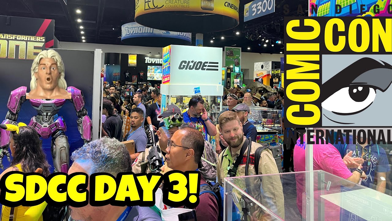 San Diego Comic Con 2024 Day 3! The Sights & Sounds!
