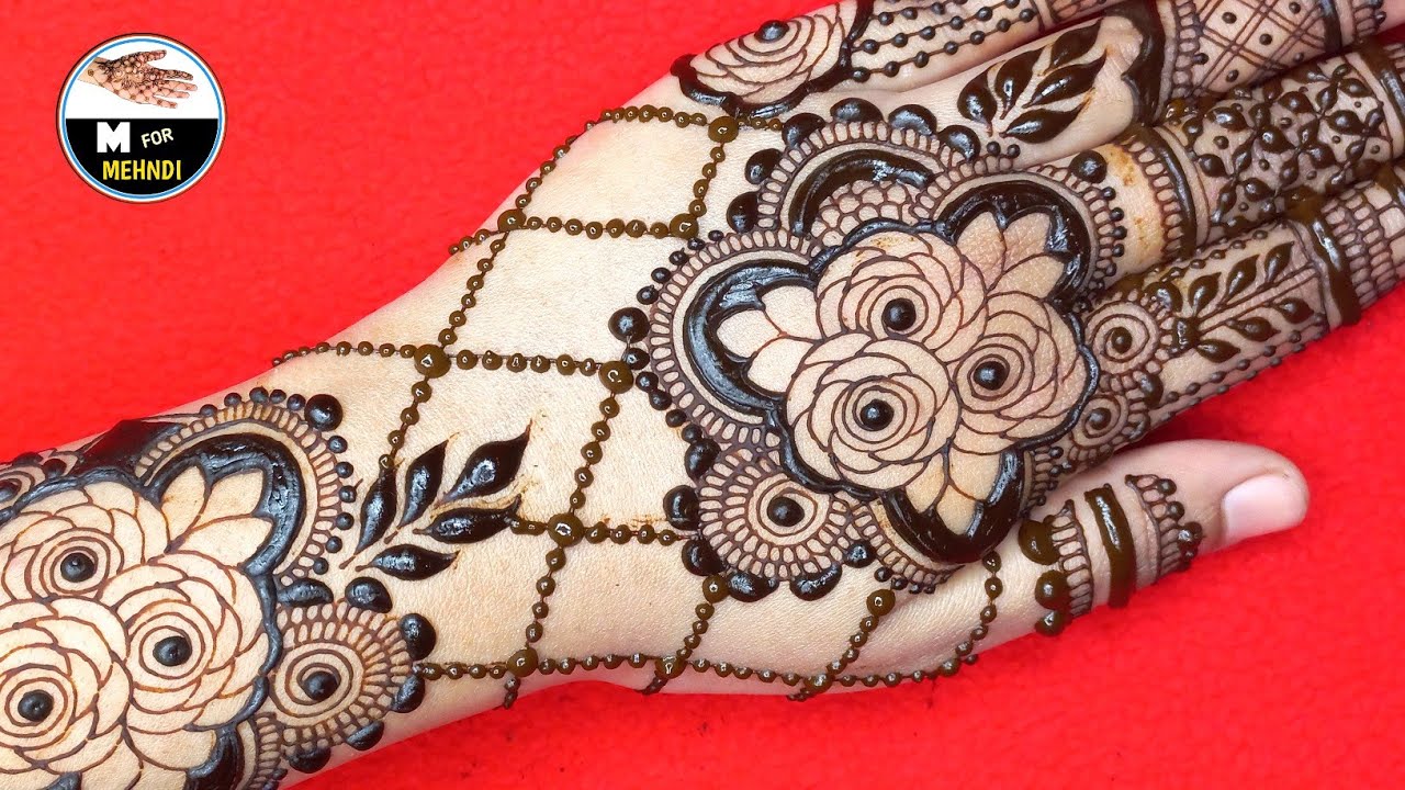 New Latest दुबई Style Mehndi Design | Very Simple & Unique Mehandi ka Design | Easy Mehndi | Henna