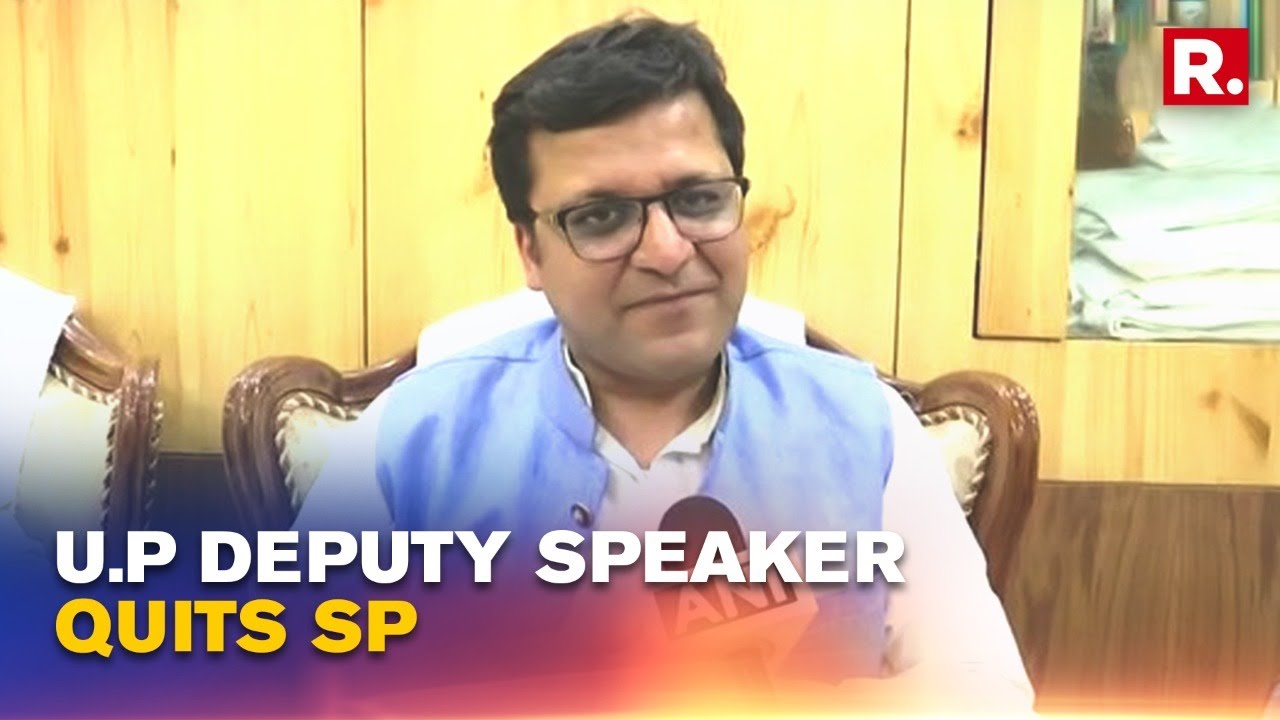U.P Assembly Speaker Nitin Agarwal Quits Samajwadi Party, Likely To Join BJP | Uttar Pradesh Polls