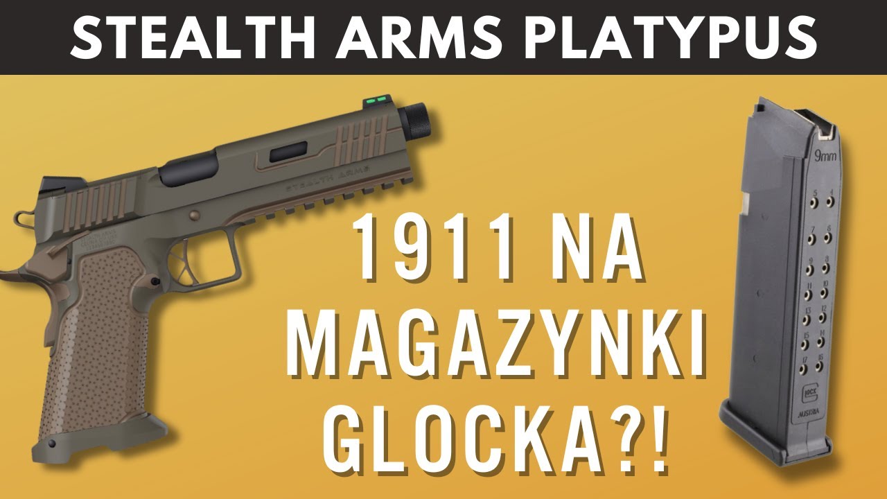 STEALTH ARMS PLATYPUS - 1911 na magazynki GLOCK'a - SHOTWORKS