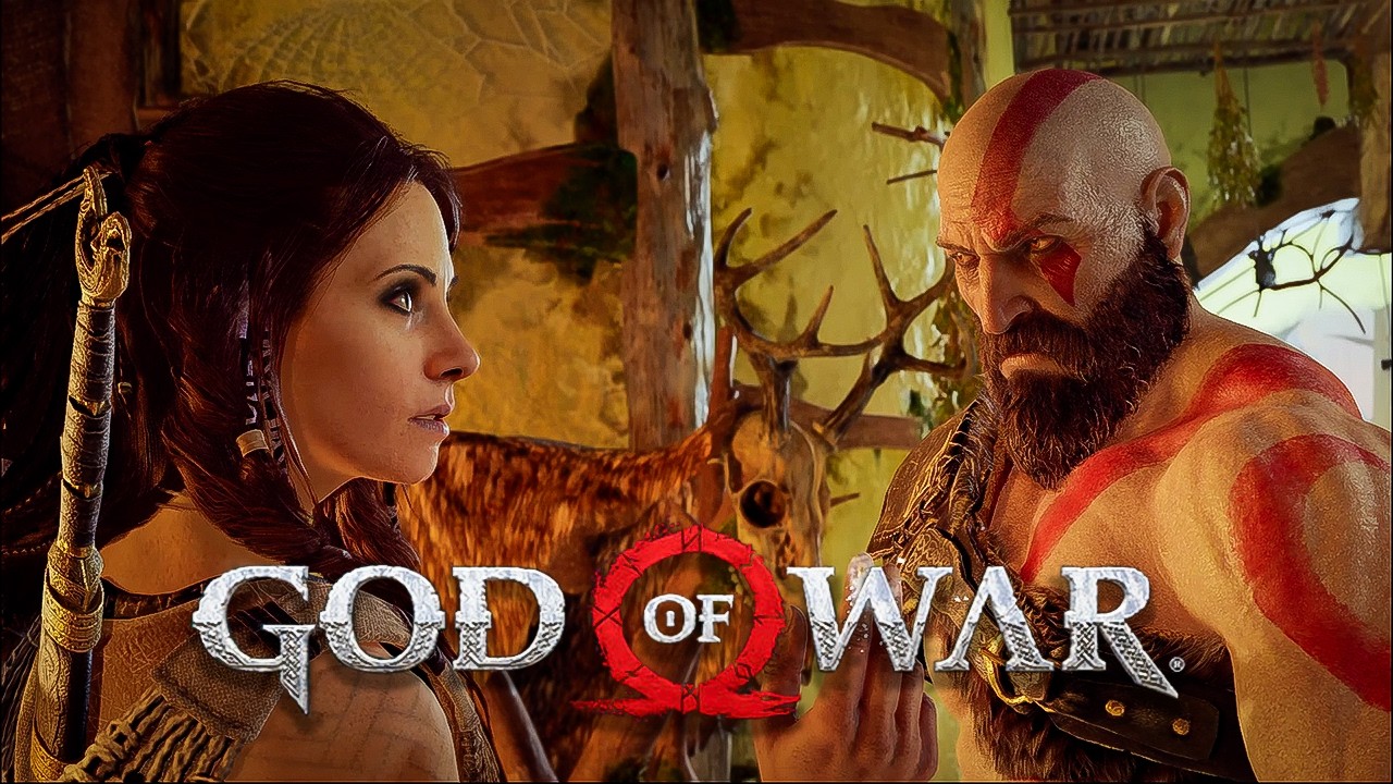 conhecendo a BRUXA e o A SERPENTE DO MUNDO! - GOD OF WAR #4 | Trephy