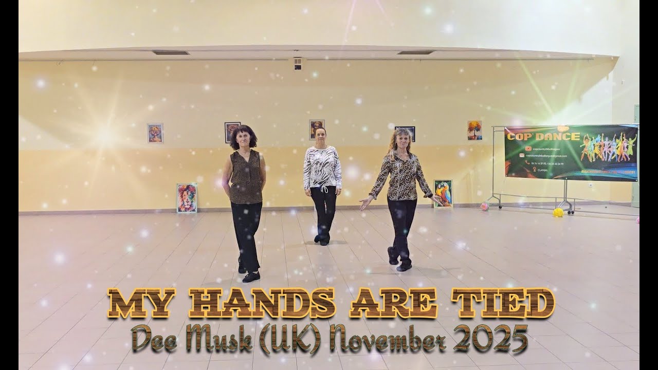 MY HANDS ARE TIED Line Dance (DEMO & TEACH)