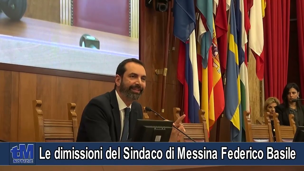 Le dimissioni del Sindaco di Messina Federico Basile