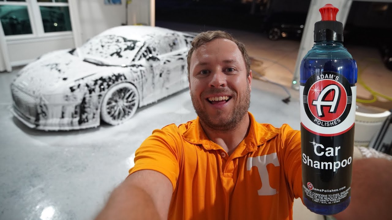 Adams Car Shampoo Review on my R8!