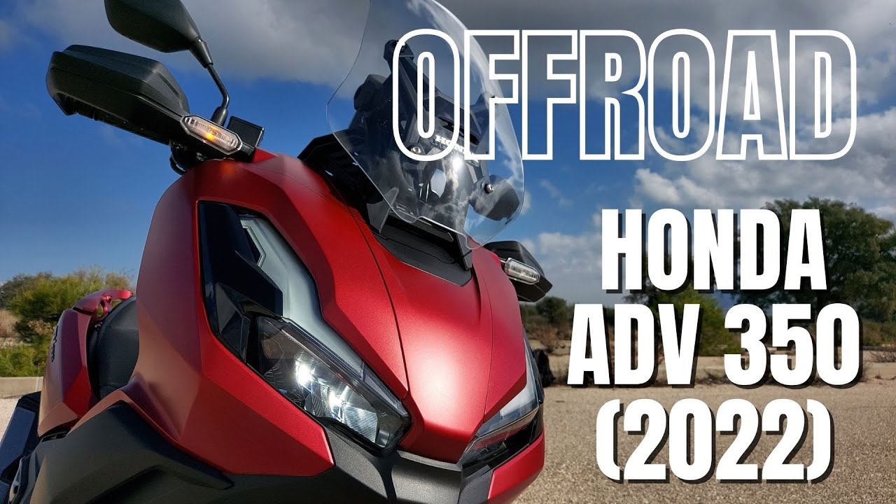 OFFROAD-TEST mit Honda ADV 350 (2022) in Rot (DEUTSCH) | VLOG291