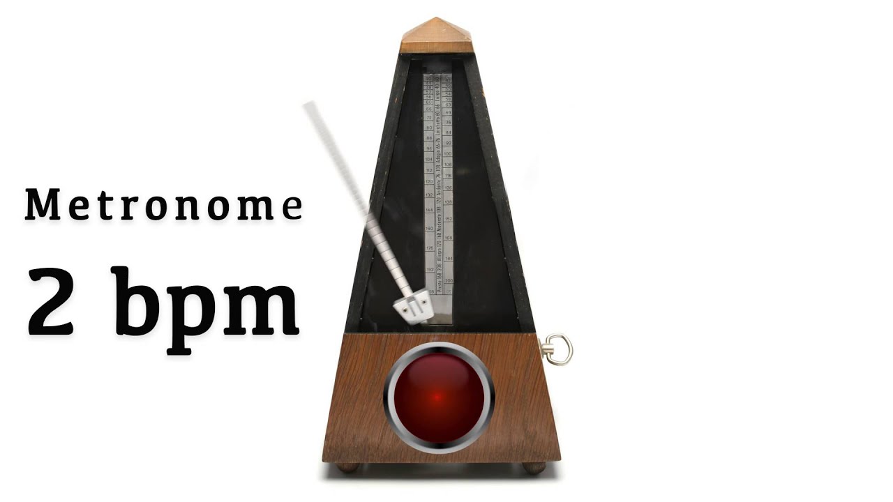 Metronome 2 bpm 🎼