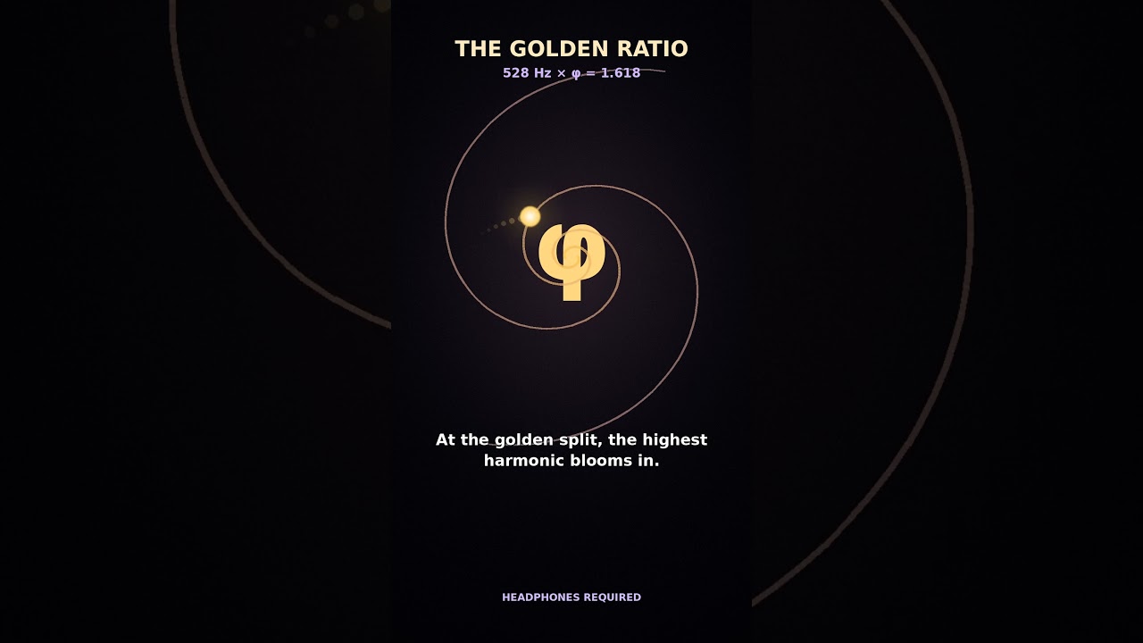 When Your Mind Won't Shut Off, Play This Sound | Golden Ratio EMDR Bilateral