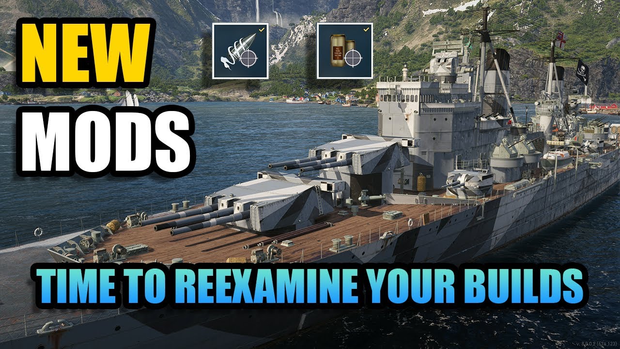 Chromium Plated Barrels & Supercharges Tested | WoWS Legends Mod Breakdown