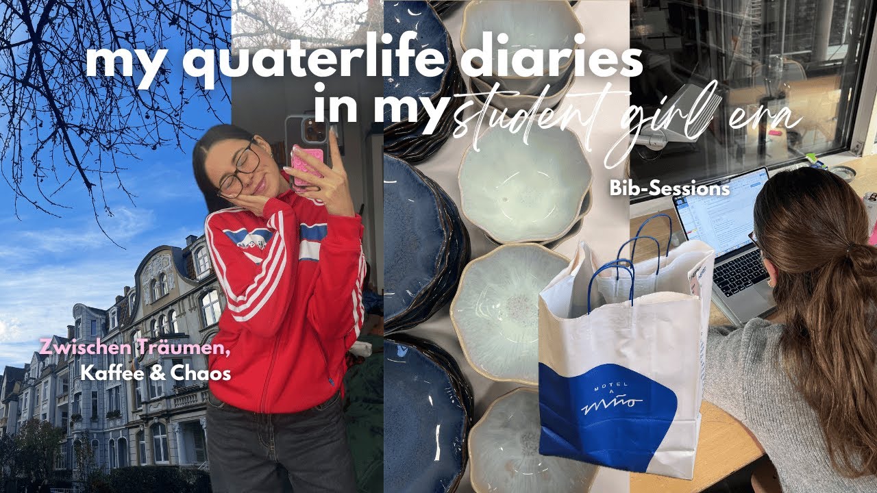 My quaterlife diaries ⭐️ Uni-Alltag, Umzugs-Gedanken, Food & Deep Talks 🎀