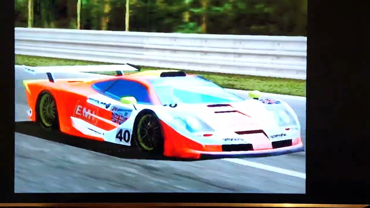 Jeu PlayStation des 24h du Mans. @B.Breteau YOUTUBE. 
