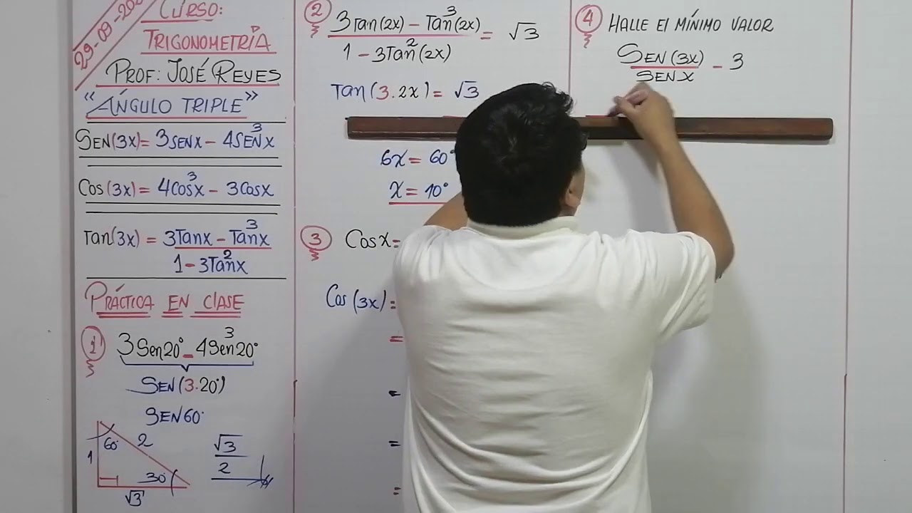 IDENTIDADES DE ÁNGULO  TRIPLE