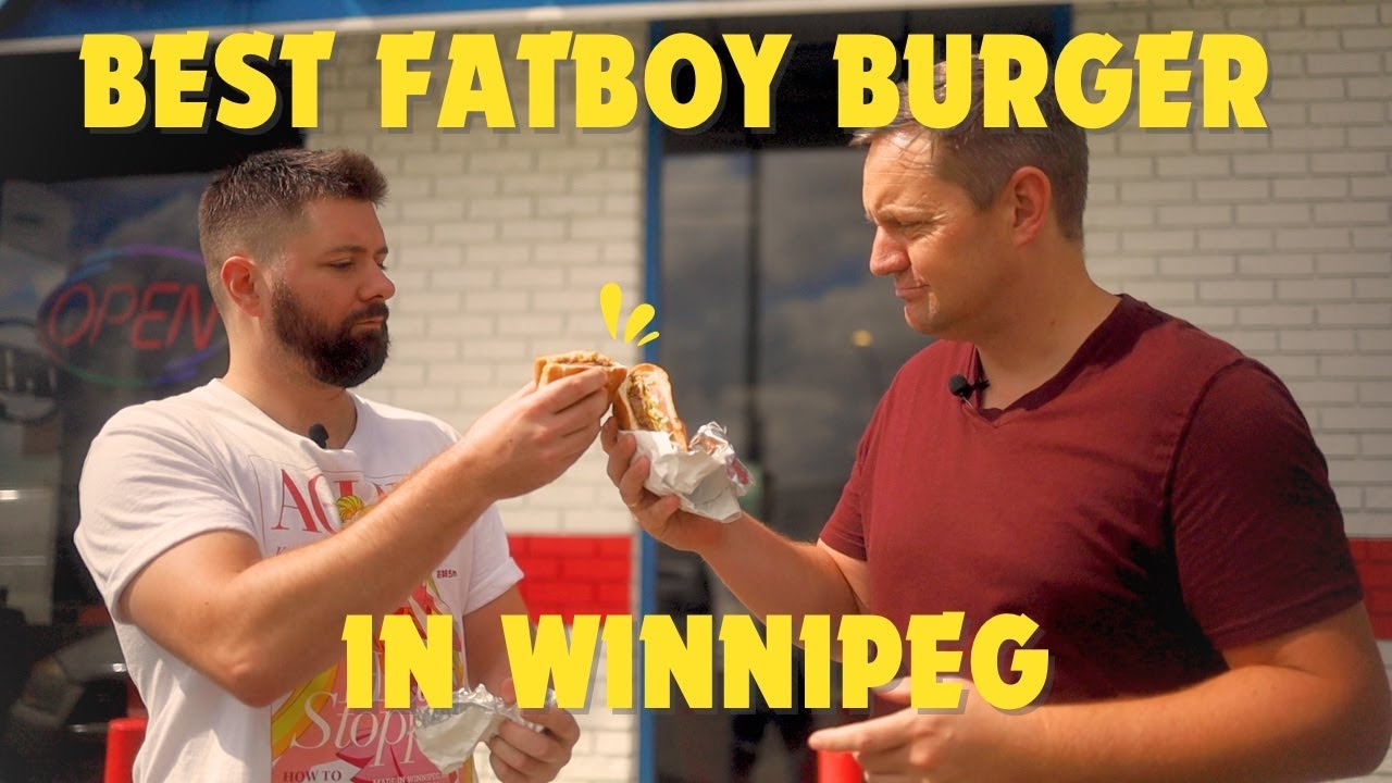 We Tried The Best Fatboy Burger In Winnipeg!