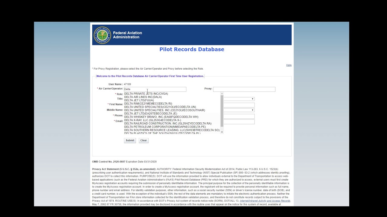 How to register as a Responsible Person in PRD (Watch in HD for best results)