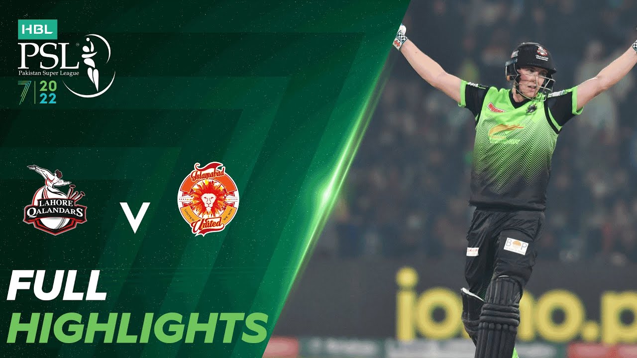 Full Highlights | Lahore Qalandars vs Islamabad United | Match 27 | HBL PSL 7 | ML2T
