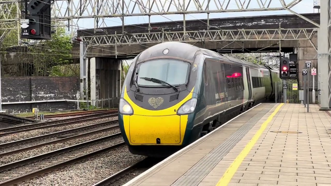Trains at Stafford - April 2024