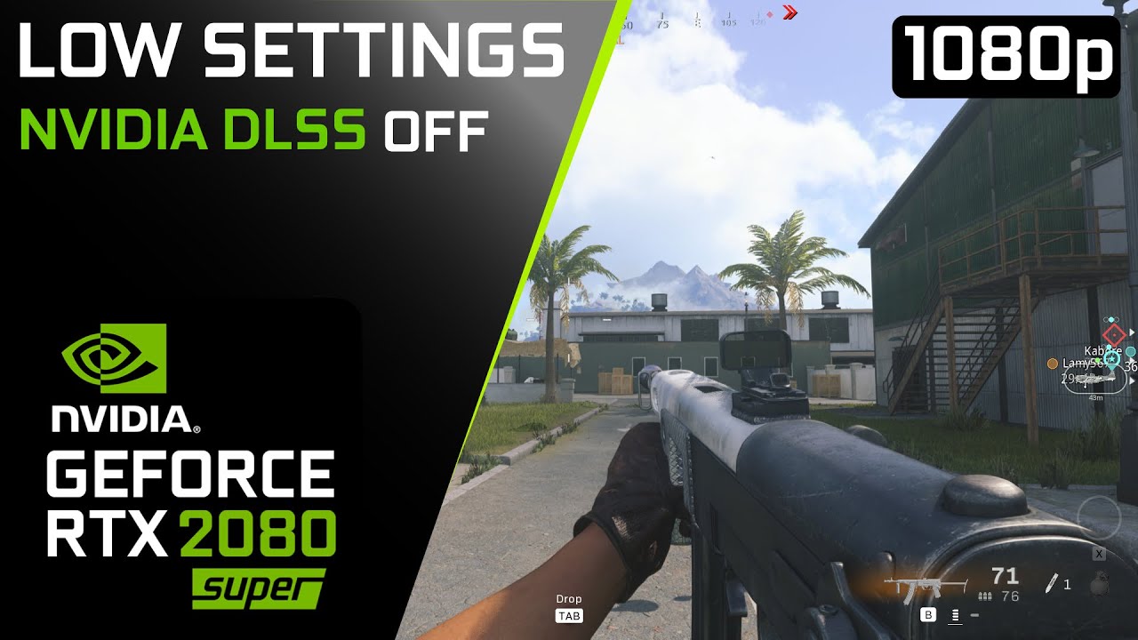 Call Of Duty Warzone Pacific | RTX 2080 Super | i9 9900K | 1080p LOW SETTINGS | DLSS OFF