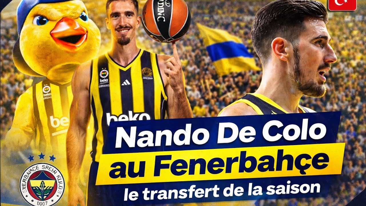 Nando De Colo au Fenerbahçe ! (Rediffusion live Tik tok) 