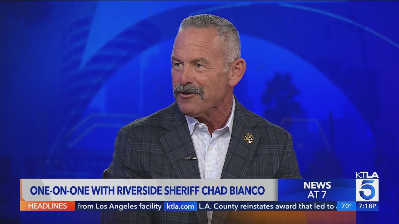 Sheriff Chad Bianco tackles homelessness, immigration, crime, and the race for California Governor