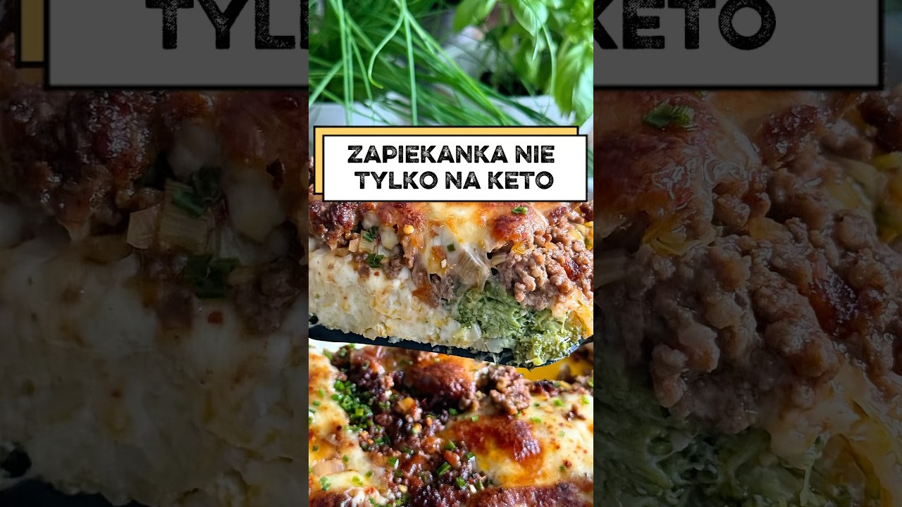 Zapiekanka keto ale nie tylko dla tych co na keto #keto