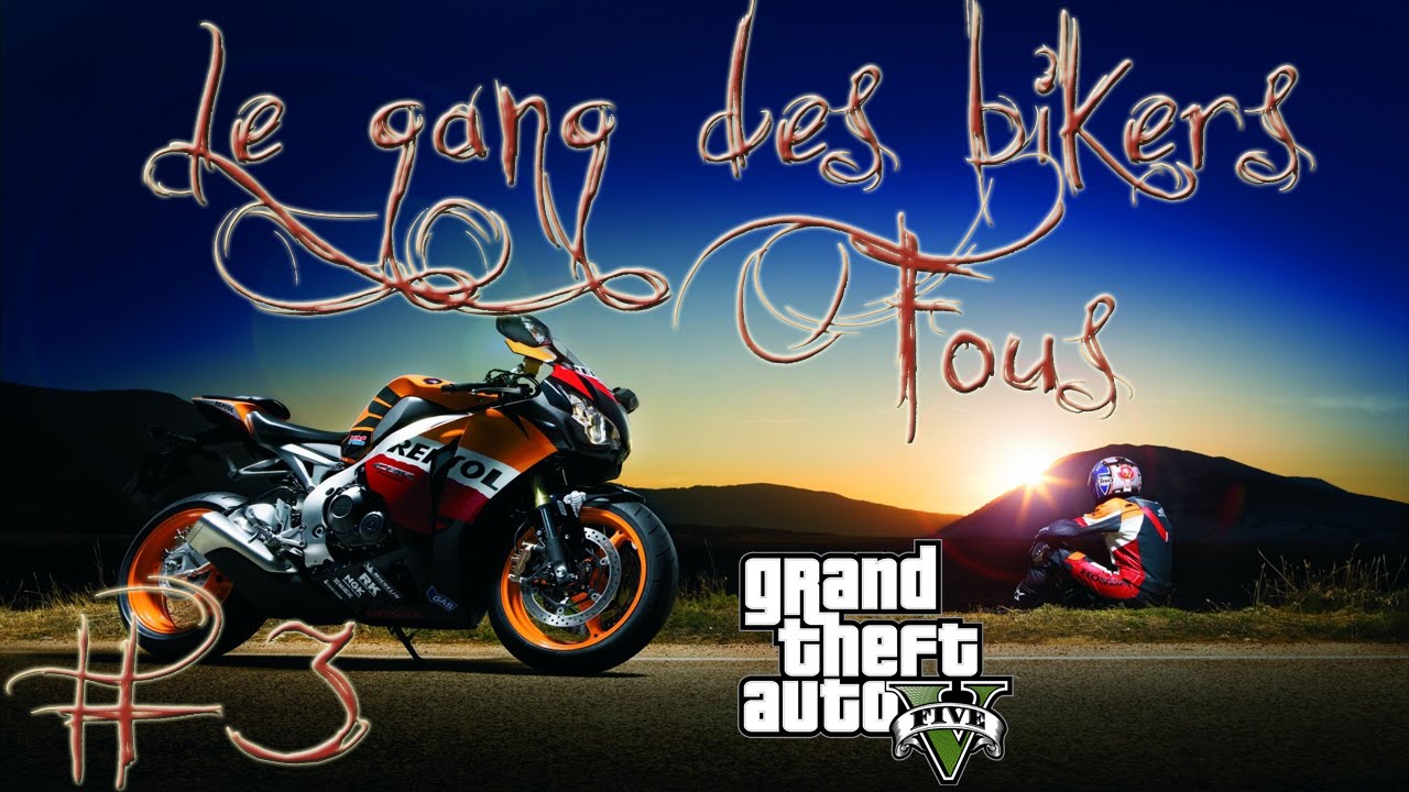 GTA V ONLINE | Le gang des bikers fous #3
