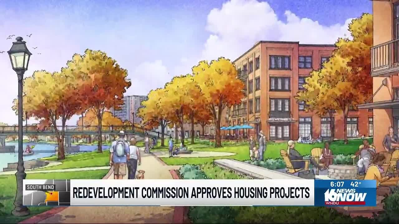 Комиссия по реконструкции Саут-Бенда одобрила проекты жилищного строительства и парковок.