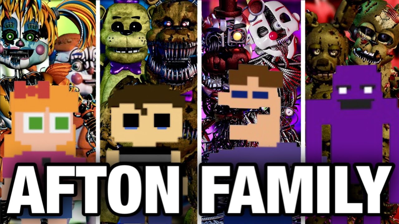 [FNAF MASHUP] Afton Family Mega-Mashup