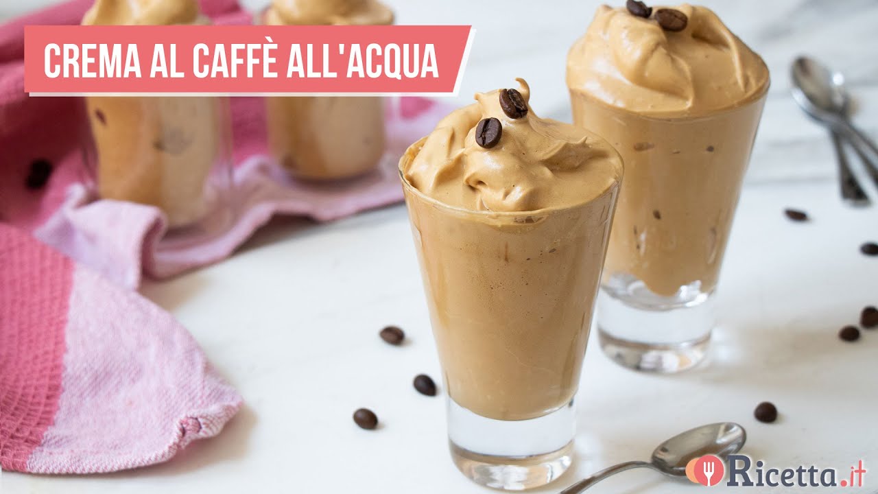 Crema al Caffè all'acqua (solo 3 ingredienti e subito pronta) - Ricetta.it