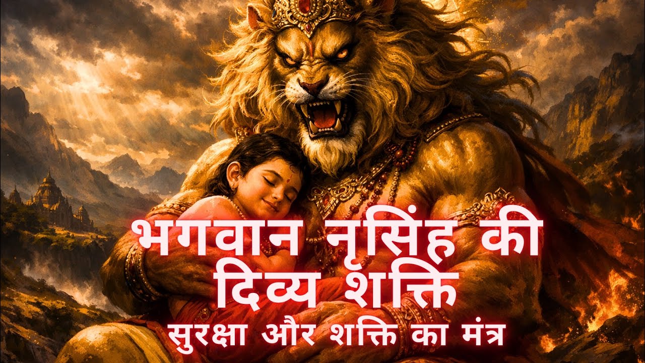 Narasimha Mantra for Protection | Sabhi Dushmano se Raksha #vishnu #narayan #om 