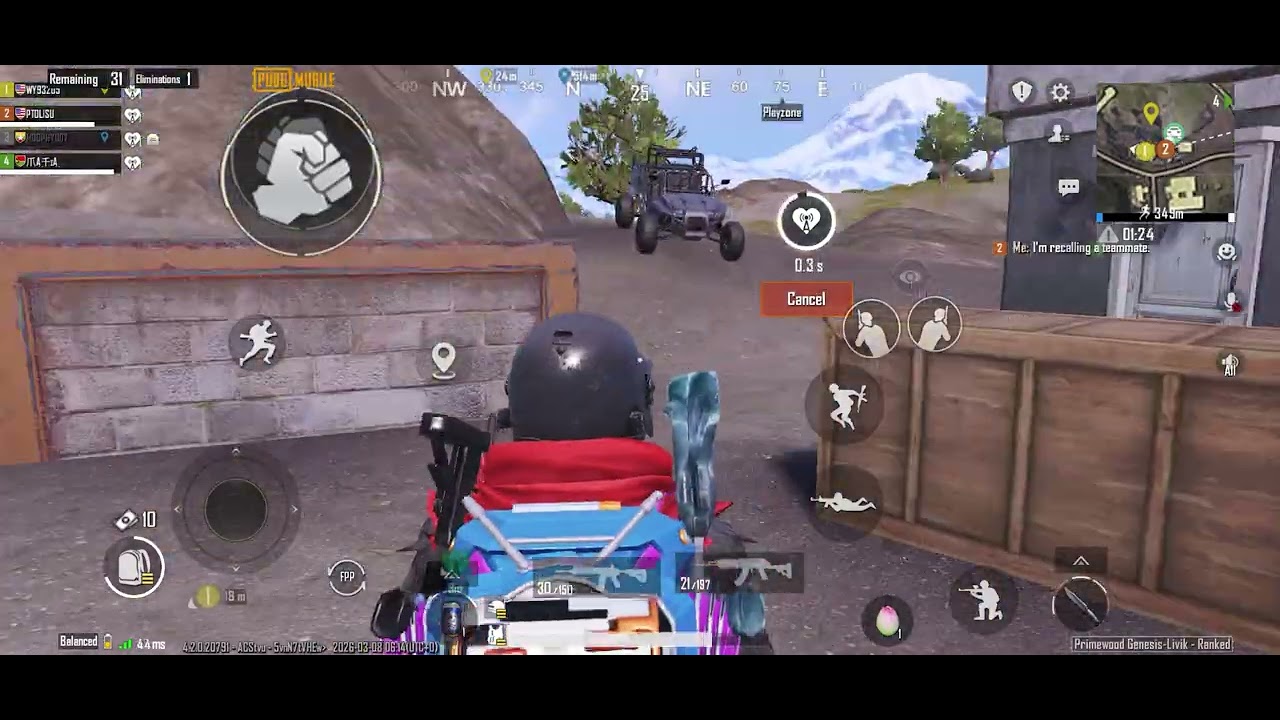 PUBGMATCH.Let’s go..!ခဏခဏသေနေတော့တာပဲ