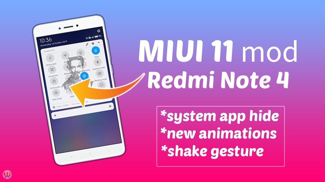 MIUI 11 Mod For Redmi Note 4/4X || New Animations & More Features Like MiuiPro