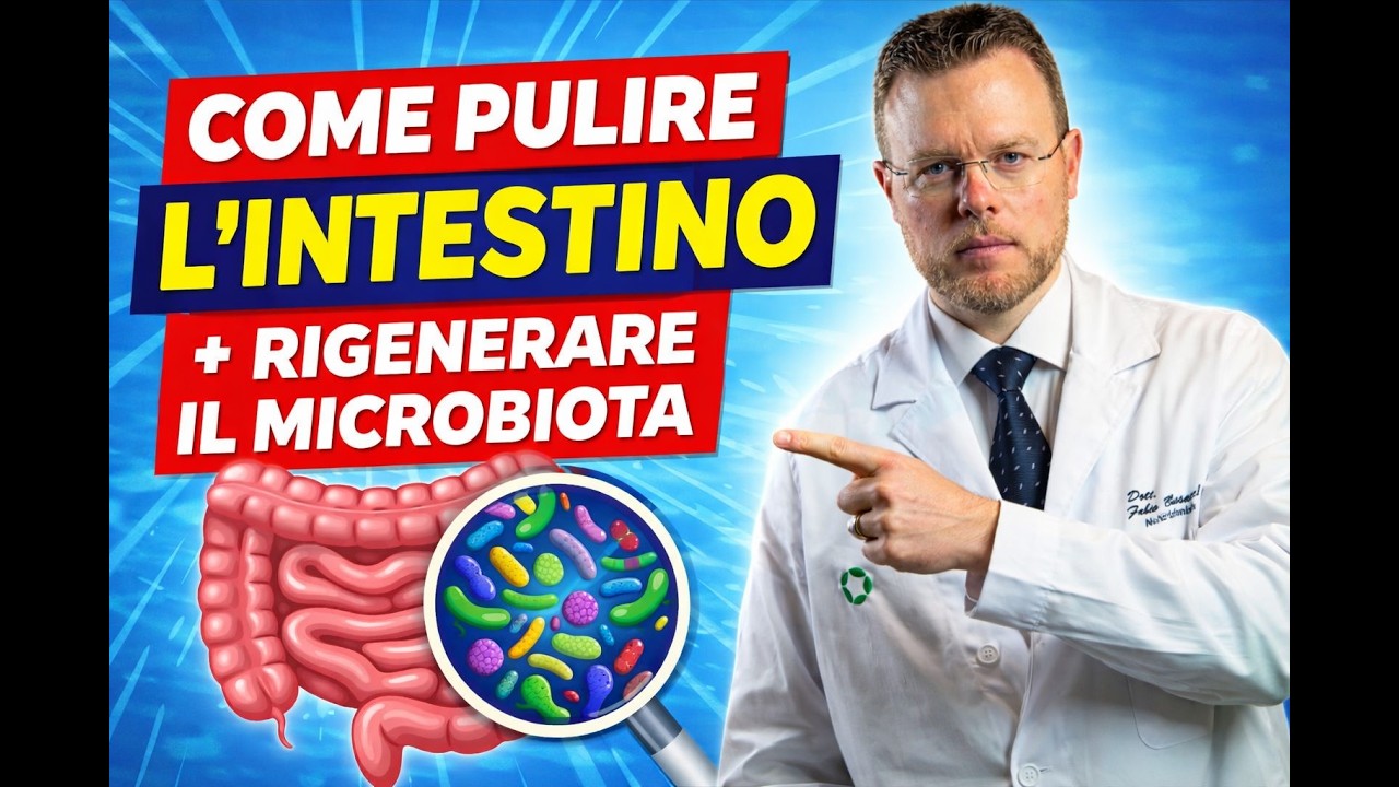 Come pulire l'intestino e rigenerare il microbiota.