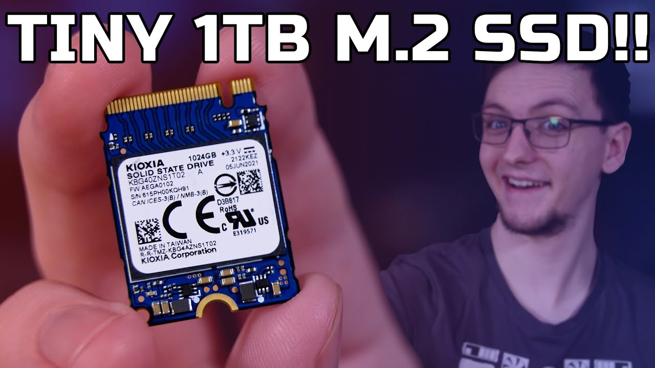 TINY SINGLE CHIP 1TB NVME SSD!! - Kioxia BG4 Review