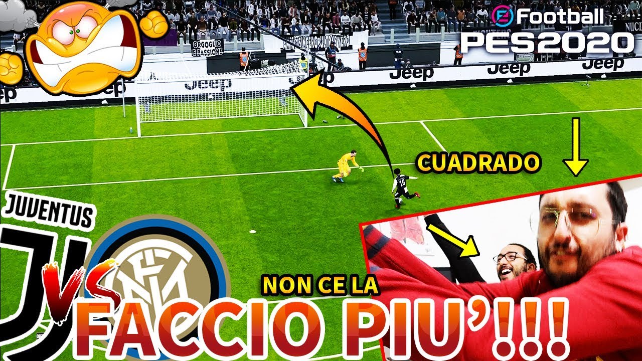 PALLONETTO!!! PALLONETTO!!! PAL-LO-NET-TO!!! 🤬 JUVENTUS-INTER [PES 2020]