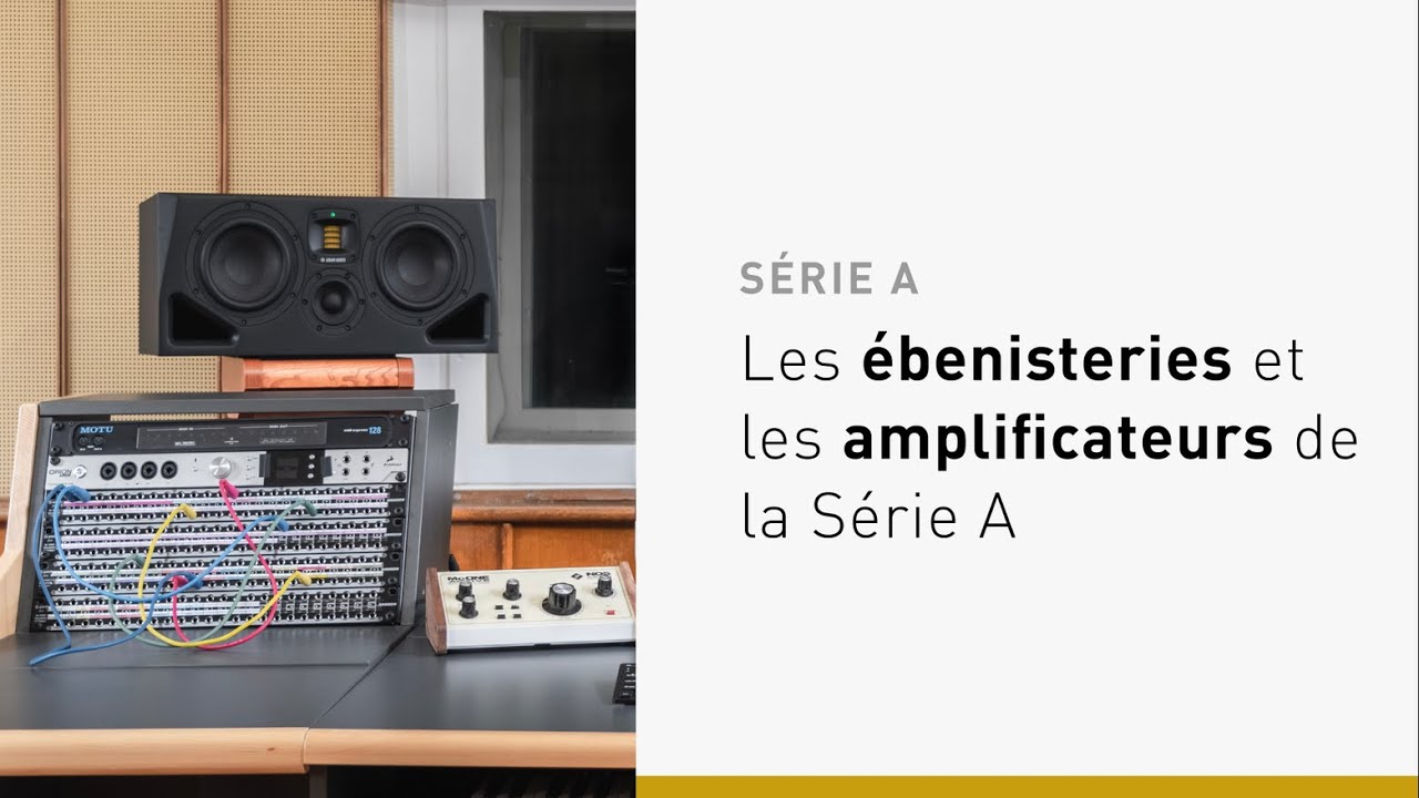 La A77H | Les composants et l'amplification de la Série A, plus les avantages d'une enceinte 3 voies