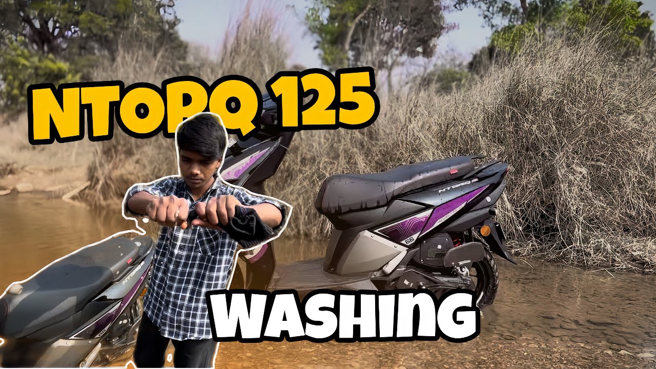 NTORQ 125 // washing 🙂