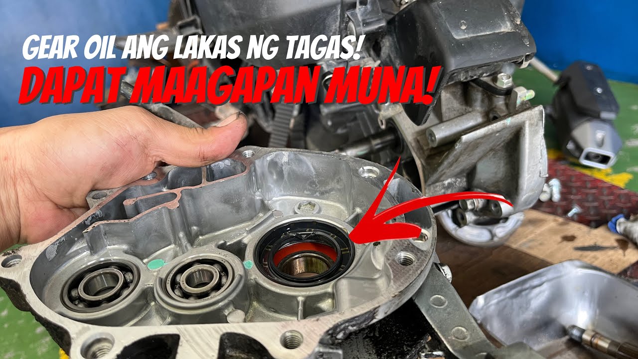 HONDA CLICK 125 V3 ISSUE TUMATAGAS ANG GEAR OIL | Paano ayusin | Paano mag palit ng Oil seal