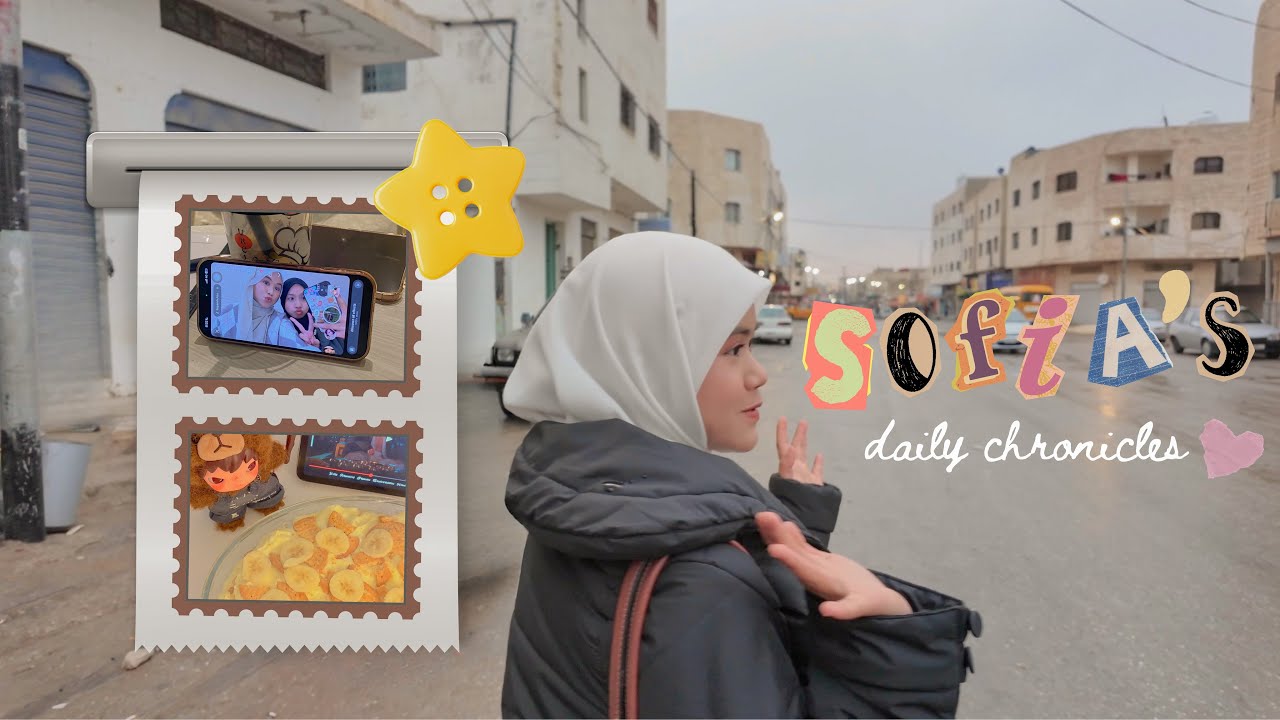 my daily chronicles in Jordan 🌷| midterms, daurah fiqh syafi‘e && an Abdali stroll