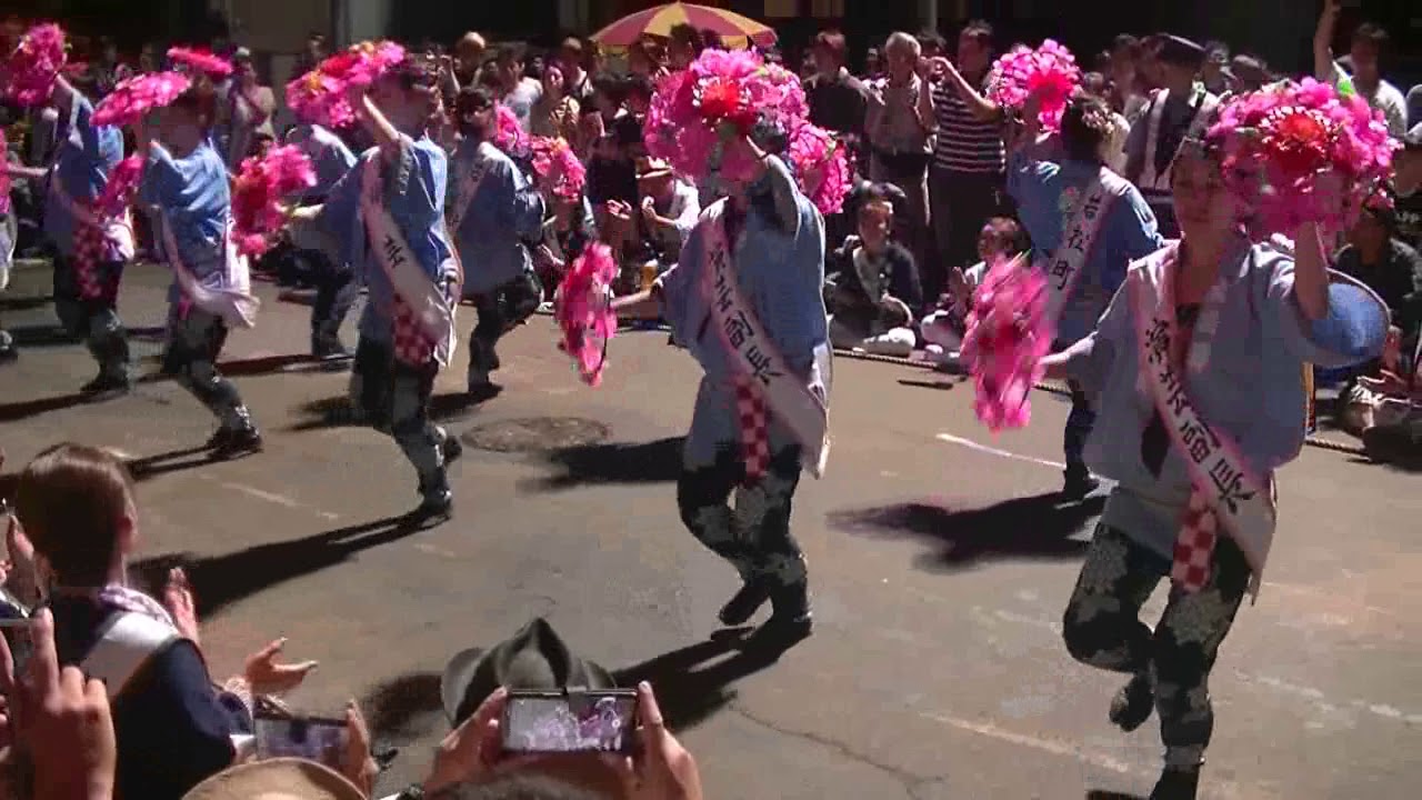 2019土崎神明社祭の曳山行事　若松町　秋田音頭